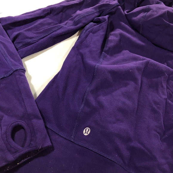 Lululemon Hooded Stride Jacket Lolo Purple - Picture 4 of 8